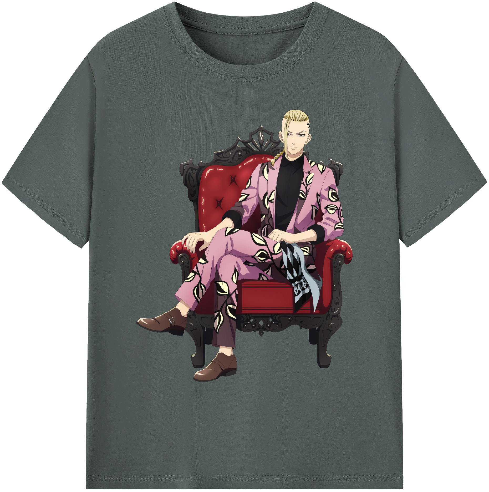 （画像用） 東京リベンジャーズ Tokyo Revengers 綿100％ メンズ半袖Tシャツ｜肌触りやわらか＆通気性